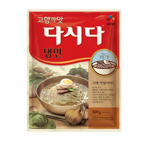 다시다냉면 - 다시다 냉면, 300g, 7세트