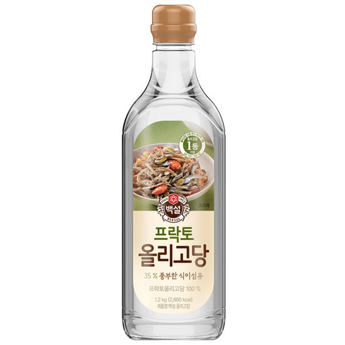 백설 프락토 올리고당, 1.2kg, 1개