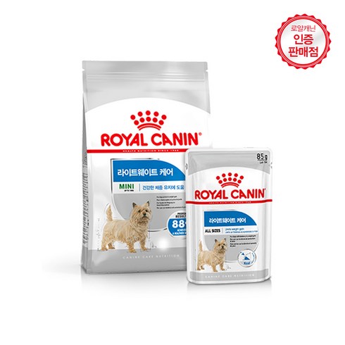 로얄캐닌 강아지 건강기능사료 라이트웨이트 케어 더마컴포트 1kg 3kg +사은품 증정, 독 라이트웨이트케어 3kg 건식+랜덤사료200g