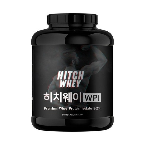 굿앤푸드헬시오히치웨이wpi2kg - 헬스오 히치웨이 WPI 프로틴 헬스 단백질보충제 유청단백질 2kg 1통 초코맛, 1개