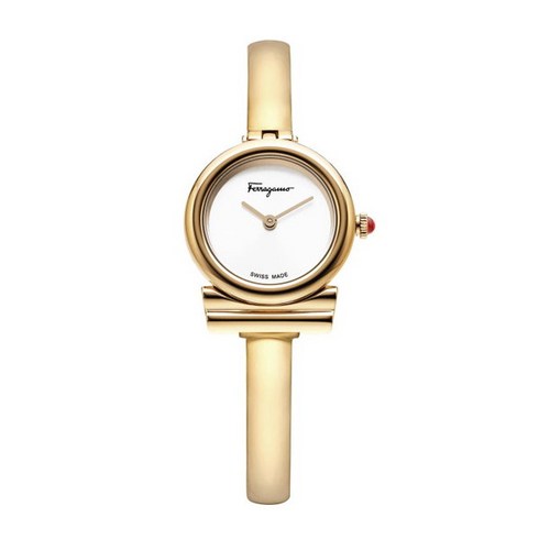 페레가모시계면세점 - [페라가모(시계)] 페라가모 여성 메탈 손목 시계 간치니 SFIK01120