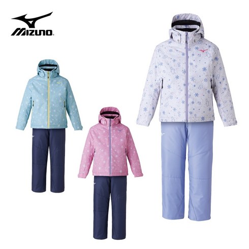 2023년 가성비 최고 퓨잡키즈 - 미즈노 스키복 상하 세트 키즈 주니어 Z2MGA956 SNOW Jr PRINT SUIT