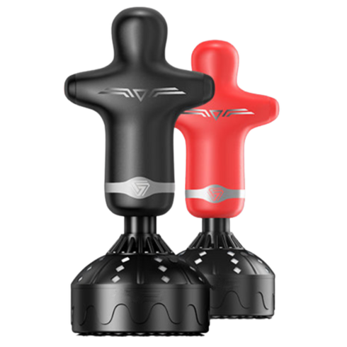 사람 모형 모양 샌드백 오뚜기 복싱 펀치 격투기 용품, 1.7m 블랙