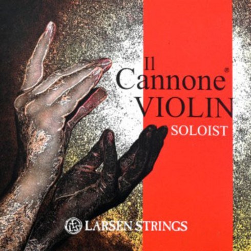 [펄스악기] 바이올린 라센 일캐논 솔리스트 현 세트 / Larsen Il Cannone VIOLIN SOLOIST string set, 바이올린 솔리스트 세트, 1개