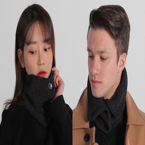 하후캐나다 단추넥워머 넥워머 골프 넥워머 워머 겨울워머 방한넥워머 여성넥워머 남성넥워머