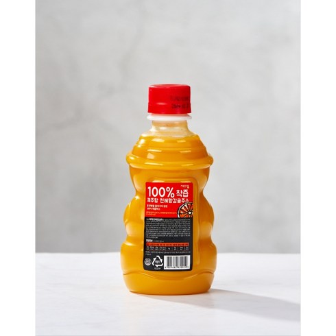100% 착즙 제주랑 천혜향 감귤주스, 320ml, 20개