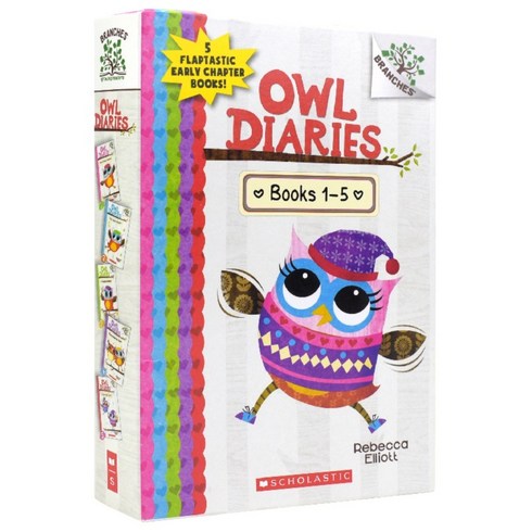 영어원서 아울 다이어리 1-18 Owl Diaries 18권 세트 Scholastic Branches 풀 컬러, 올빼미일기 1~5(5권)