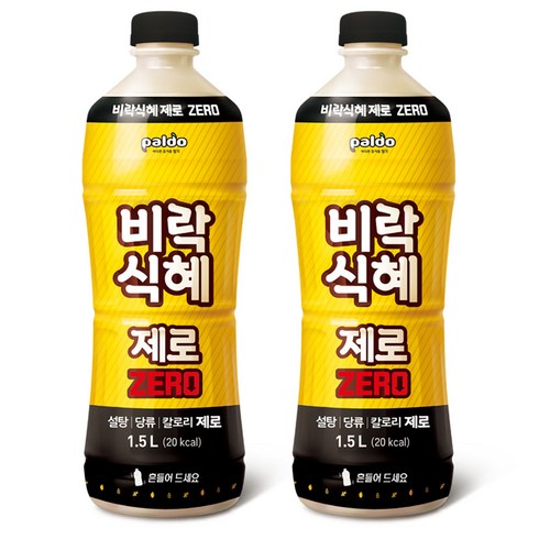 제로 비락식혜 1.5L x2개, 없음, 2개