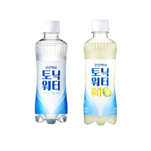 토닉워터 깔라만시 - 진로 토닉워터 300ml 12입+토닉워터 깔라만시 300ml 12입, 1세트