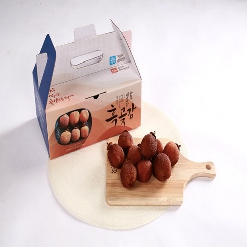 완주 대둔산 운주흑곶감 가정용 1.5kg 반건시 건시, 5호 (60/69g) 20과, 2개