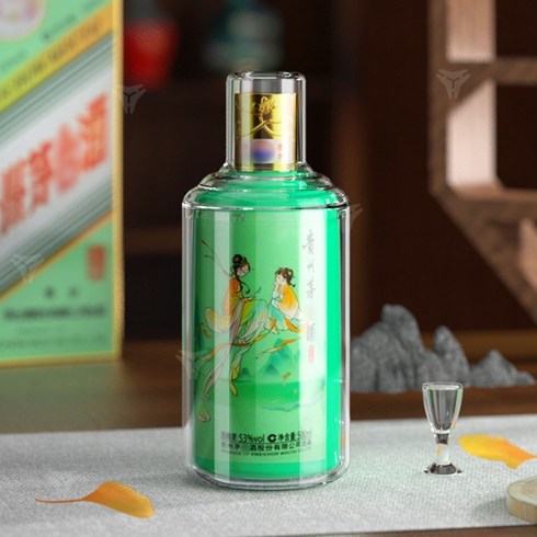 귀주마오타이 - 1935 Maotai 마오타이 주류 케이스 500ml Feitian밀봉 컬렉션 디스플레이 선물, 24절기공용(500ml)