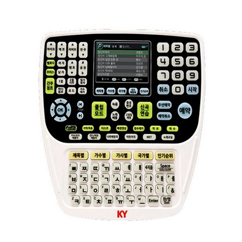 금영 KRC-8900RF 노래방 리모컨 업소용 프리미엄 LCD, 단품