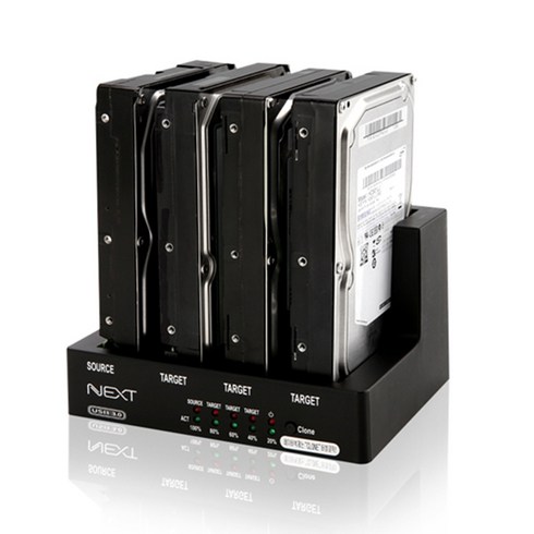 next 854dcu - 이지넷유비쿼터스 USB3.0 4베이 하드 도킹스테이션 NEXT-854DCU3