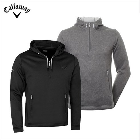 2023년 가성비 최고 캘러웨이남성골프웨어 - [CALLAWAY] 남성 라운딩 후드티 / 캘러웨이 골프웨어 아쿠아펠 테크니컬 후디 / CGKFB0T3 002 095