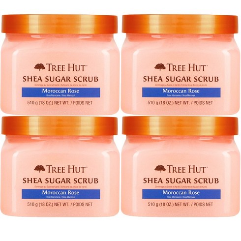 트리헛 시어 슈가 스크럽, 510g, 4개