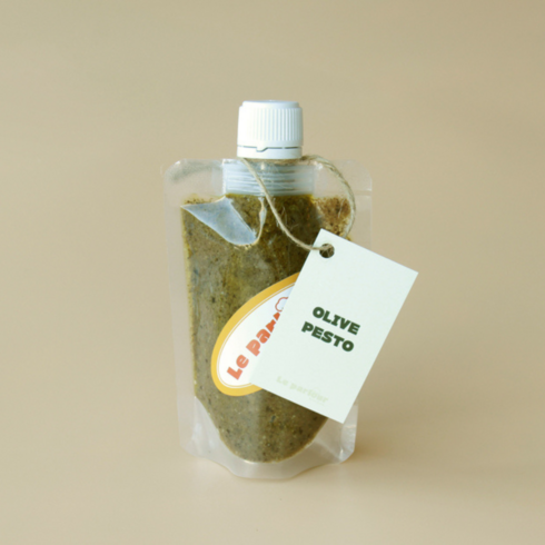 르팔러 수제 올리브 페스토 소스, 130g, 1개