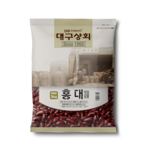 대구상회 적강낭콩 (홍대), 2kg, 1개