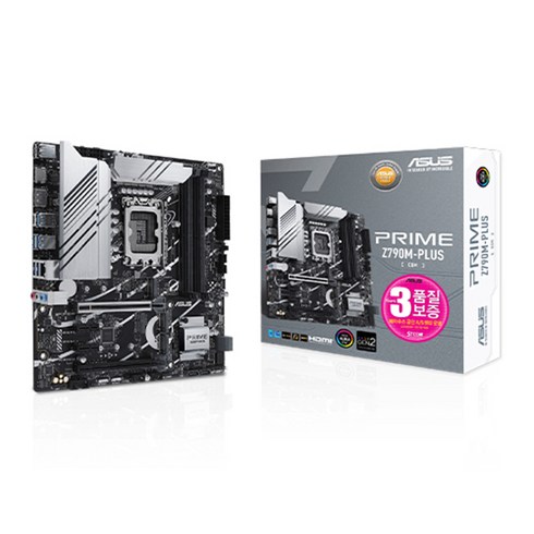 z790 - ASUS PRIME Z790M-PLUS-CSM STCOM 에이수스 컴퓨터 PC 게이밍 메인보드 인텔 13세대 랩터레이크 12세대 엘더레이크 CPU추천