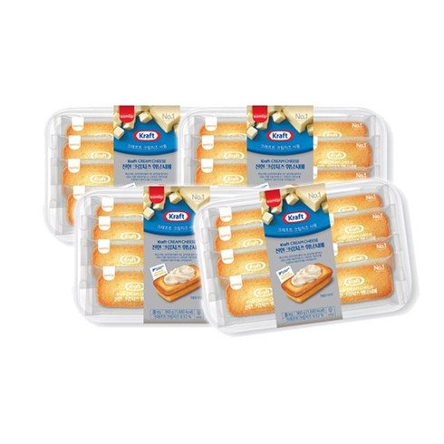 삼립 크래프트 크림치즈 휘낭시에 360g, 4개