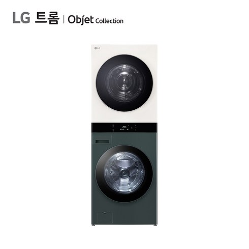 [LG](m)트롬 오브제 워시타워 WL22GEZU (세탁기25kg+건조기22kg), 옵션선택