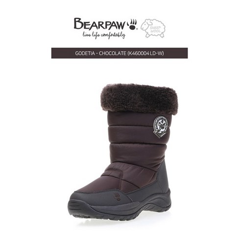 베어파우(BEARPAW) 양털 패딩 부츠 고데티아GODETIA K460004LD-W