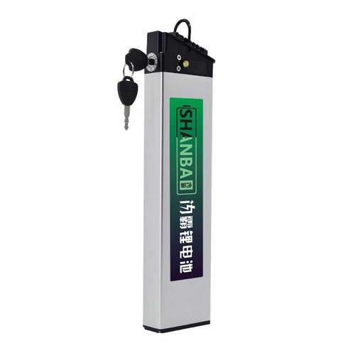 36V 리튬 배터리 전기 자전거 호환 전동킥보드 교체, 36V8AH(3홀 B 모델 측면 잠금 장치)