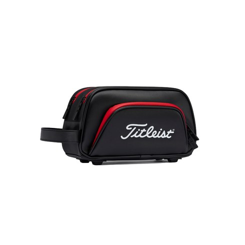 [타이틀리스트] 2023 엘리트 퍼포먼스 스타드라이 블랙-블랙-레드 공용 파우치 TA23EPPSK-006, 단품, 1개