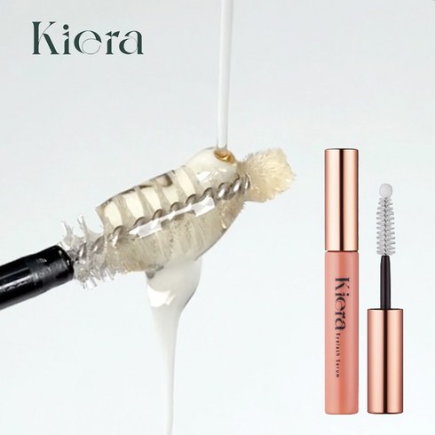 KIERA 키에라 속눈썹 펌 연장 EGF 함유 영양제 7.5ml, 2개