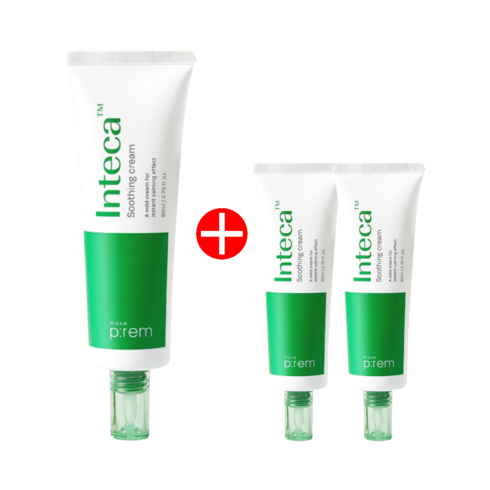 메이크프렘 인테카 수딩크림 80ml+31ml+31ml, 1개, 142ml