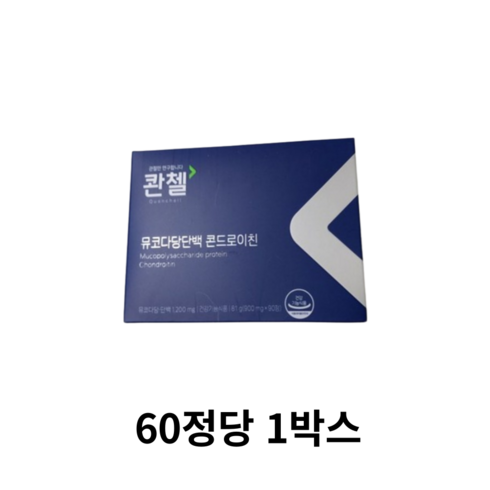콴첼 뮤코다당단백 콘드로이친, 180정, 1개