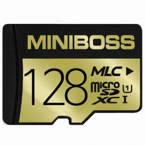 블랙박스용 미니보스 microSD카드 CLASS10 16GB MLC타입 외장메모리, MLC 128GB