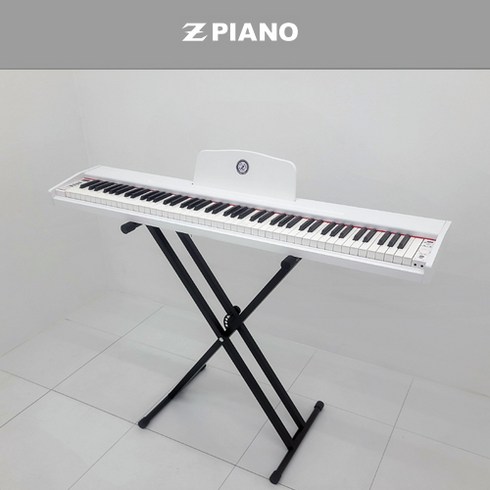 2023년 가성비 최고 zp2600 - 제트원 Z 디지털피아노 88해머건반 ZP2600 전자피아노, ZP-2600 화이트