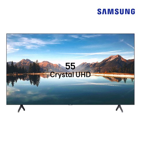 SAMSUNG 삼성전자 Crystal UHD TV 138cm 55TU7000, 수도권 스탠드 설치