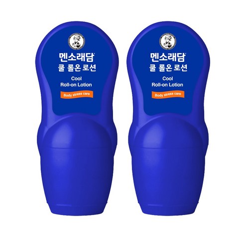 맨소래담로션 - 멘소래담 쿨 롤 온 바디로션, 50ml, 2개