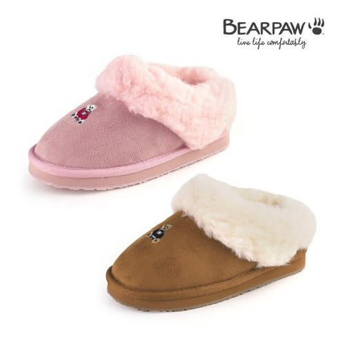 베어파우BEARPAW GIGI 양털 뮬 kids 2종 택1