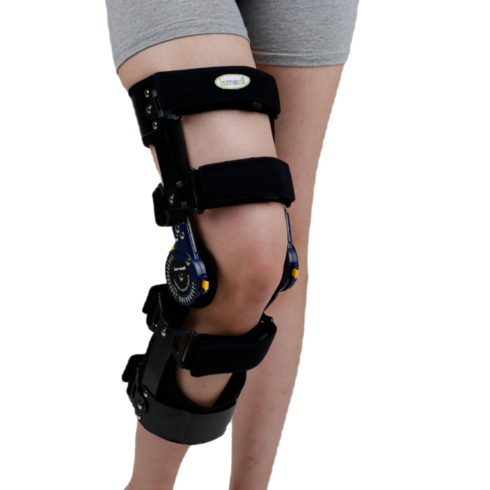 2023년 가성비 좋은 올리즈 무릎통증 완화 의료기기 렌탈 - 이즈메디 의료용 각도조절 무릎보조기 ACL BRACE - 전방십자인대, 좌-XL