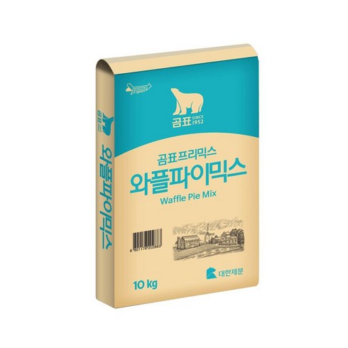 곰표 와플파이믹스 10kg 대용량 식자재, 10kg × 1개입, 1개입