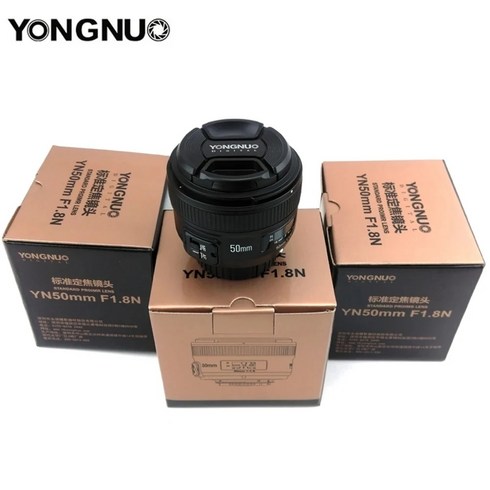 2023년 가성비 최고 니콘필름카메라f3 - YONGNUO 대형 조리개 자동 초점 카메라 렌즈 캐논호환 EF EOS 70D 5D3 600D 니콘호환 F DSLR 카메라용 YN50mm F1.8, [01] Canon EF, 1개, 2.for Canon