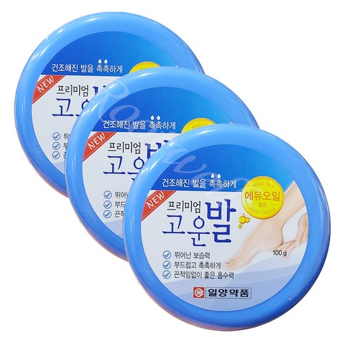 일양약품 뉴 프리미엄 고운발(100g), 100g, 3통