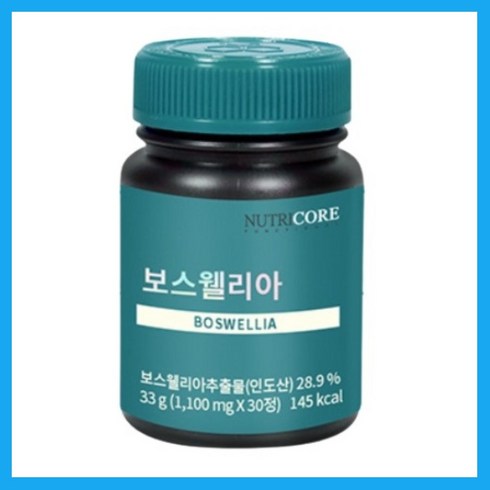 뉴트리코어 보스웰리아 1 000mg x 30정 1개월분, 1개