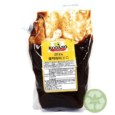 푸드올마켓_ 코다노 블랙페퍼소스 2kg, 1개
