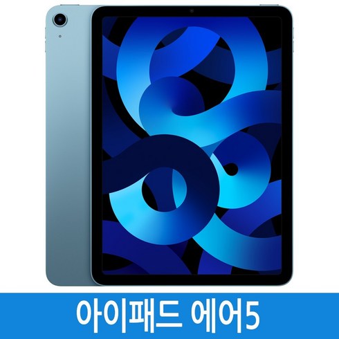 에어5세대 - Apple 2022 아이패드 에어 5세대, 블루, 64GB, Wi-Fi