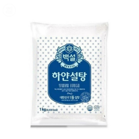 백설 하얀설탕, 1kg, 16개