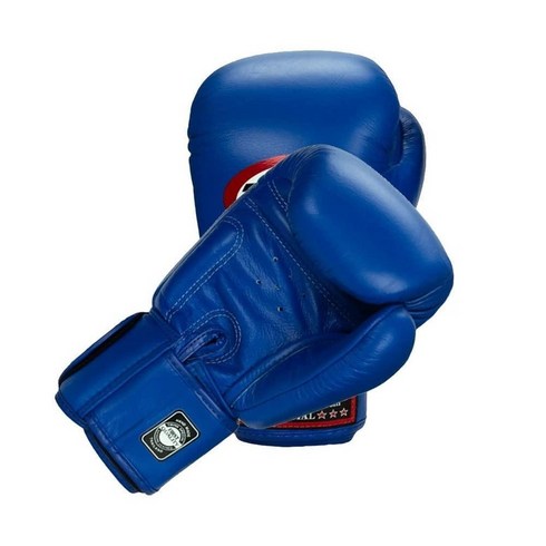 971281 Twins Boxing 무에타이 트레이닝 스파링 장갑(블루 283.5g(10온스)), 블루, 1개