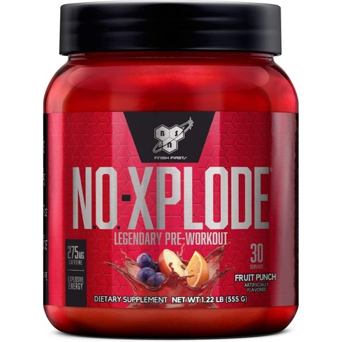 BSN 노익스 1.2lb 노익스부스터 포도 NOXplode 노익스플로드 30회, 1개, 555g