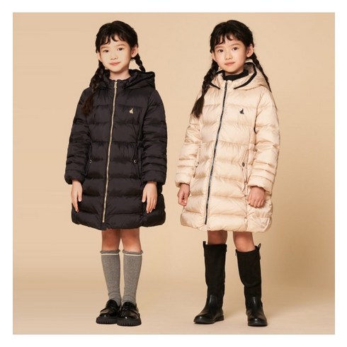 빈폴키즈 23FW 여아 덕다운 롱패딩