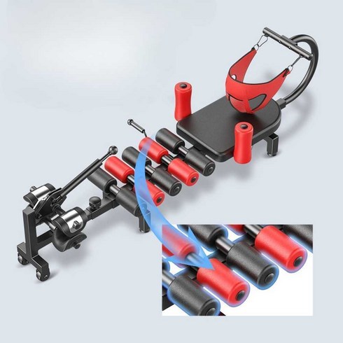 거꾸리 - 수평 거꾸리 경추 요추 스트레칭 견인기 도구 견인 침대 전신 골반 척추, 상세 페이지 참고, 45도 경추견인+롤러+허리스트랩+요추쿠션