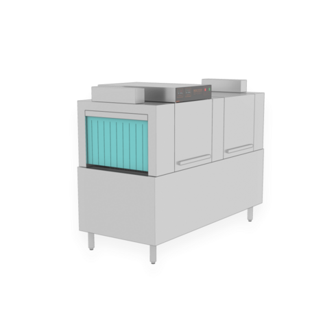 티앤티 업소용 렉컨베어 2탱크 터널식 식기세척기 ST-R200G 시간당 600인분 세척