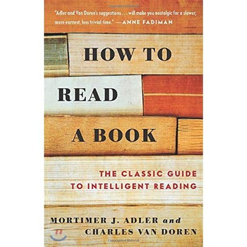 How to Read a Book:The Classic Guide to Intelligent Reading, Simon & Schuster