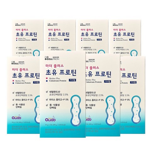 [셀트리온 이너랩] 마더플러스 초유프로틴(40g*56포), 280g, 8박스